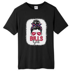 Girl B.I.L.L.S Retro Messy Bun Fan Team Tall Fusion ChromaSoft Performance T-Shirt