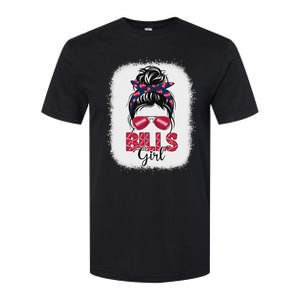 Girl B.I.L.L.S Retro Messy Bun Fan Team Softstyle CVC T-Shirt