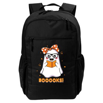 Ghost Book Reading Halloween Costume Teacher Books Lover Backpack