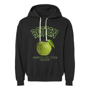 Green Brat Rotten Apple Garment-Dyed Fleece Hoodie