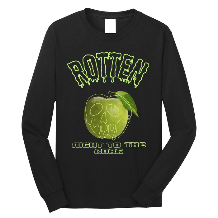 Green Brat Rotten Apple Long Sleeve Shirt