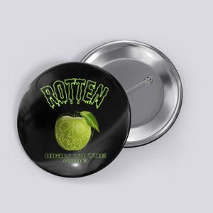 Green Brat Rotten Apple Button