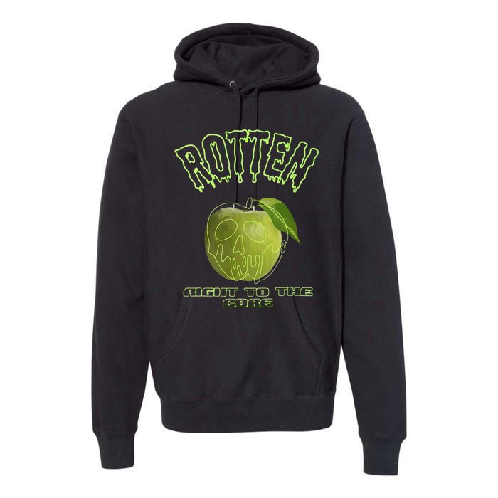 Green Brat Rotten Apple Premium Hoodie