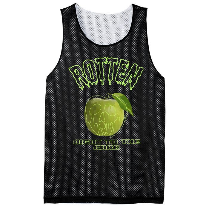 Green Brat Rotten Apple Mesh Reversible Basketball Jersey Tank