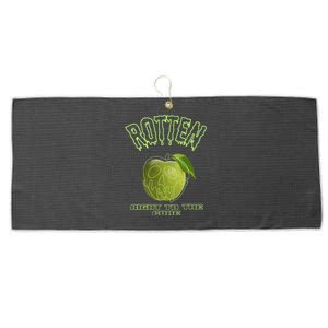 Green Brat Rotten Apple Large Microfiber Waffle Golf Towel