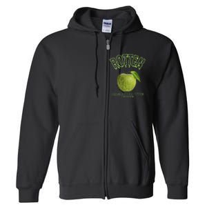 Green Brat Rotten Apple Full Zip Hoodie