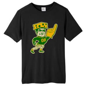 Green Bay Retro Style Packers Fan Go Pack Tall Fusion ChromaSoft Performance T-Shirt