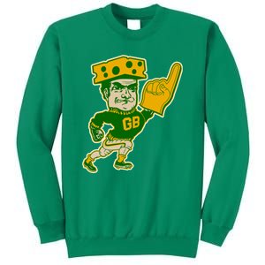 Green Bay Retro Style Packers Fan Go Pack Sweatshirt