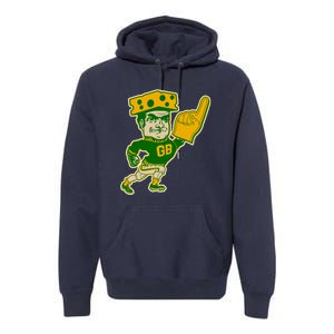 Green Bay Retro Style Packers Fan Go Pack Premium Hoodie