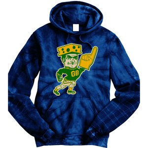 Green Bay Retro Style Packers Fan Go Pack Tie Dye Hoodie