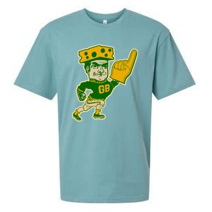 Green Bay Retro Style Packers Fan Go Pack Sueded Cloud Jersey T-Shirt