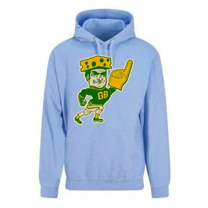 Green Bay Retro Style Packers Fan Go Pack Unisex Surf Hoodie