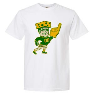 Green Bay Retro Style Packers Fan Go Pack Garment-Dyed Heavyweight T-Shirt