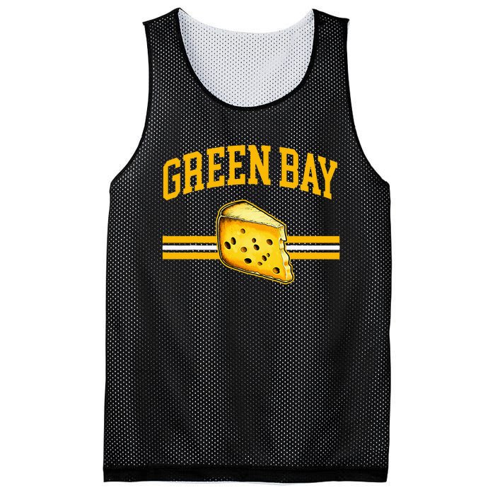 Green Bay Retro Vintage Classic Wisconsin Gift Mesh Reversible Basketball Jersey Tank