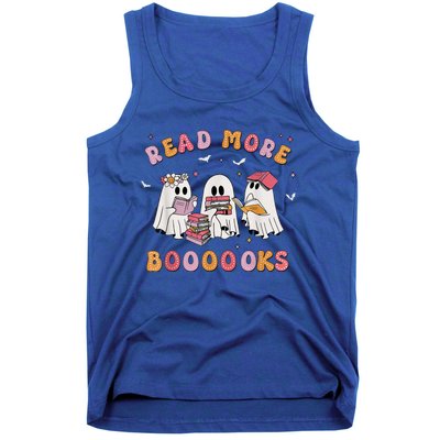 Ghost Book Read More Books Teachers Halloween Tank Top