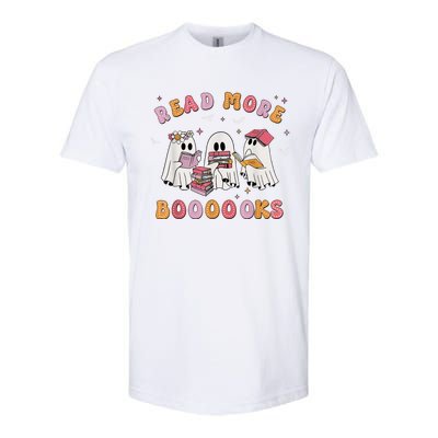 Ghost Book Read More Books Teachers Halloween Softstyle® CVC T-Shirt