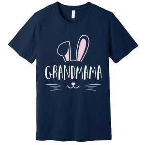 Grandmama Bunny Rabbit Family Group Easter Mother's Day Premium T-Shirt