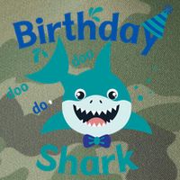Green Birthday Shark Doo Doo Do Legacy Tie Dye Trucker Hat