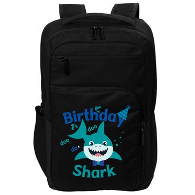 Green Birthday Shark Doo Doo Do Impact Tech Backpack