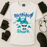 Green Birthday Shark Doo Doo Do Performance Shirt