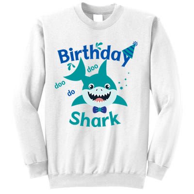 Green Birthday Shark Doo Doo Do Sweatshirt