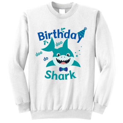 Green Birthday Shark Doo Doo Do Sweatshirt