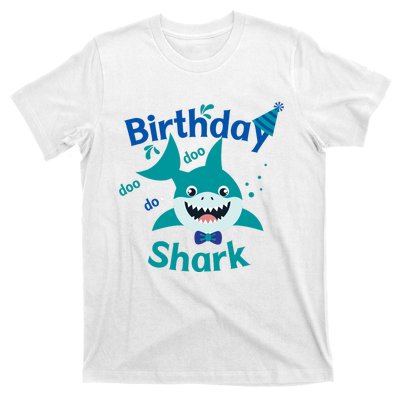 Green Birthday Shark Doo Doo Do T-Shirt