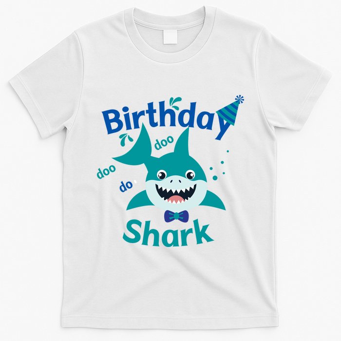 Green Birthday Shark Doo Doo Do T-Shirt