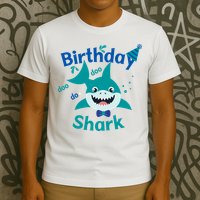 Green Birthday Shark Doo Doo Do T-Shirt
