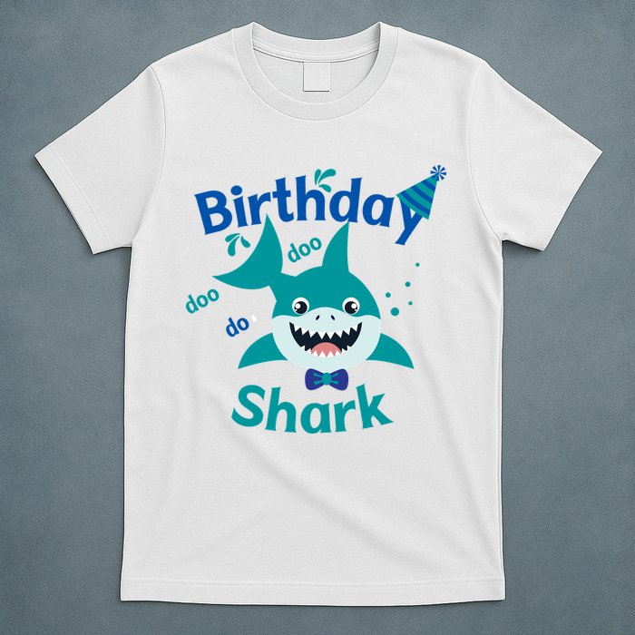 Green Birthday Shark Doo Doo Do T-Shirt