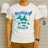 Green Birthday Shark Doo Doo Do T-Shirt