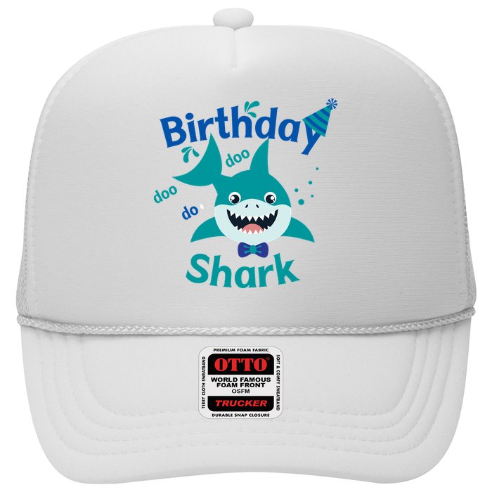Green Birthday Shark Doo Doo Do Trucker Hat