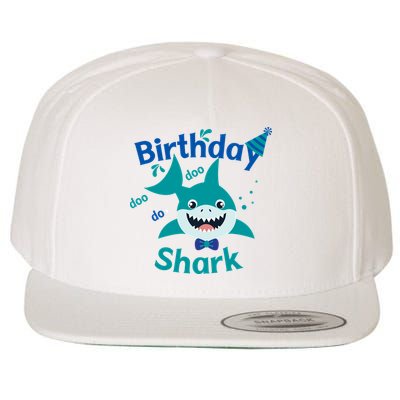 Green Birthday Shark Doo Doo Do Wool Snapback Cap