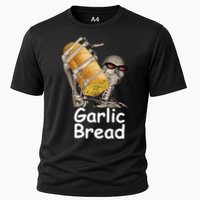 Garlic Bread Skeleton Funny Tees Cooling Performance Crew T-Shirt