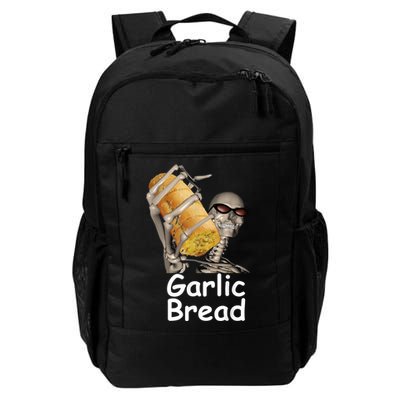 Garlic Bread Skeleton Funny Tees Backpack