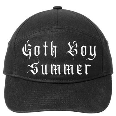 Goth Boy Summer 7-Panel Snapback Hat