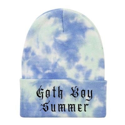 Goth Boy Summer Tie Dye 12in Knit Beanie