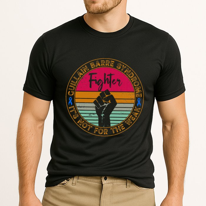 Guillain Barre Syndrome Awareness Fighter Warrior Cooling Performance Crew T-Shirt