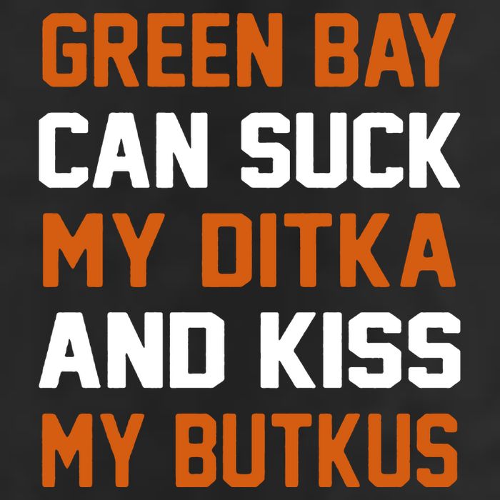 Green Bay Sucks Butkus Chicago Football Team Cool Comfort Performance Bucket Hat