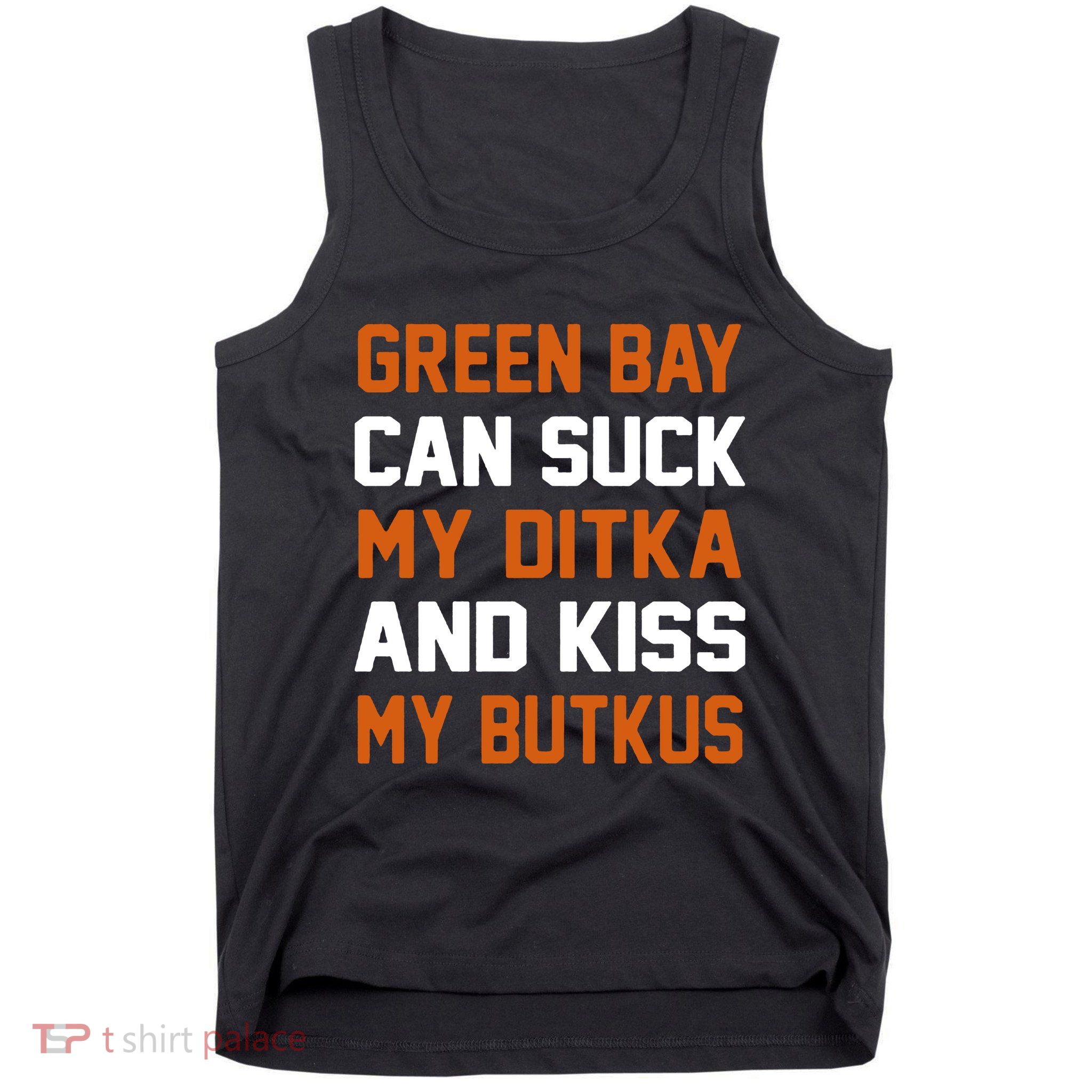 Green Bay Sucks Butkus Chicago Football Team Tank Top