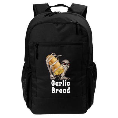 Garlic Bread Skeleton Funny Skeleton Meme Backpack