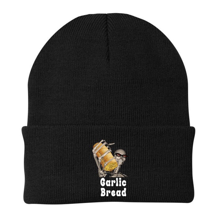 Garlic Bread Skeleton Funny Skeleton Meme Beanie