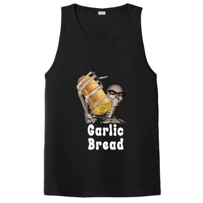 Garlic Bread Skeleton Funny Skeleton Meme PosiCharge Competitor Tank