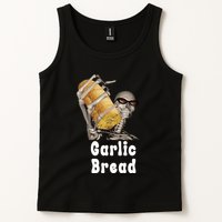 Garlic Bread Skeleton Funny Skeleton Meme Tank Top