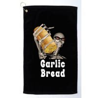 Garlic Bread Skeleton Funny Skeleton Meme Golf Towel