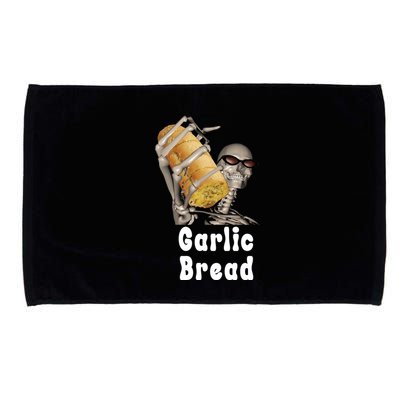 Garlic Bread Skeleton Funny Skeleton Meme Microfiber Hand Towel