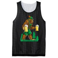 German Bigfoot Sasquatch Lederhose Funny Oktoberfest Costume Mesh Reversible Basketball Jersey Tank