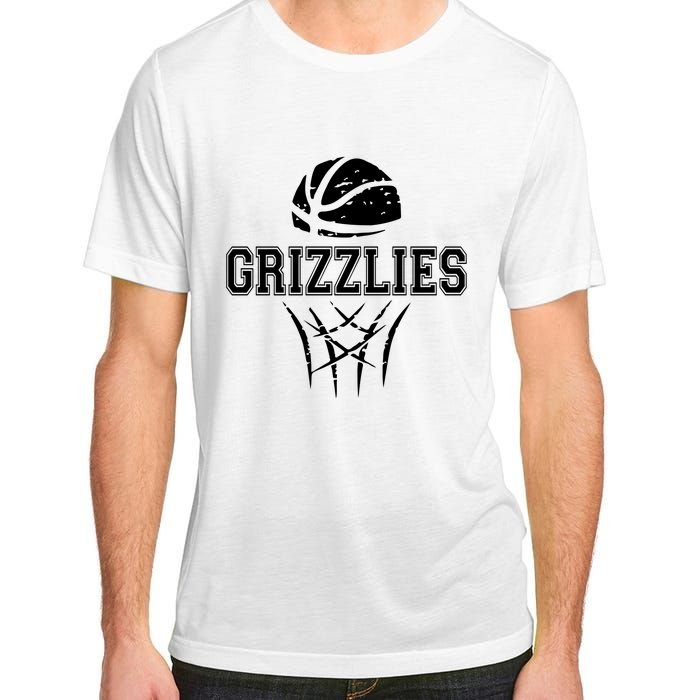 Grizzlies Basketball Sport Gift Adult ChromaSoft Performance T-Shirt