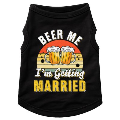 Groom Bachelor Supplies Party Wedding Doggie Tank