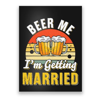 Groom Bachelor Supplies Party Wedding Poster